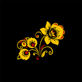 Русская народная Хохломская роспись