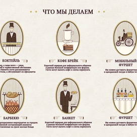 пиктограммы для Первой Службы Банкетов