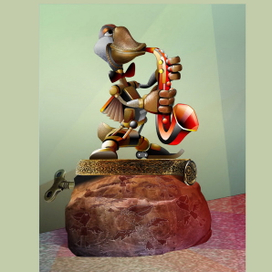 Поиск образа, Партия саксофона, 