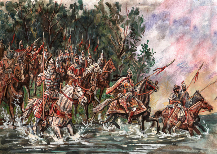 Переправа булгар Аспаруха через Дунай