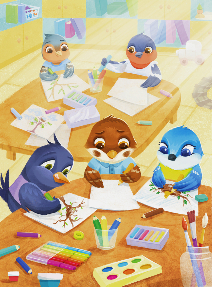 урок рисования