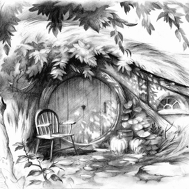 Дом под холмом