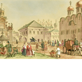 Вид Кремля. Для журнала "Матушка"к статье "Сыщики и воры"