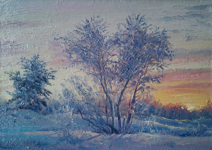 Январский вечер