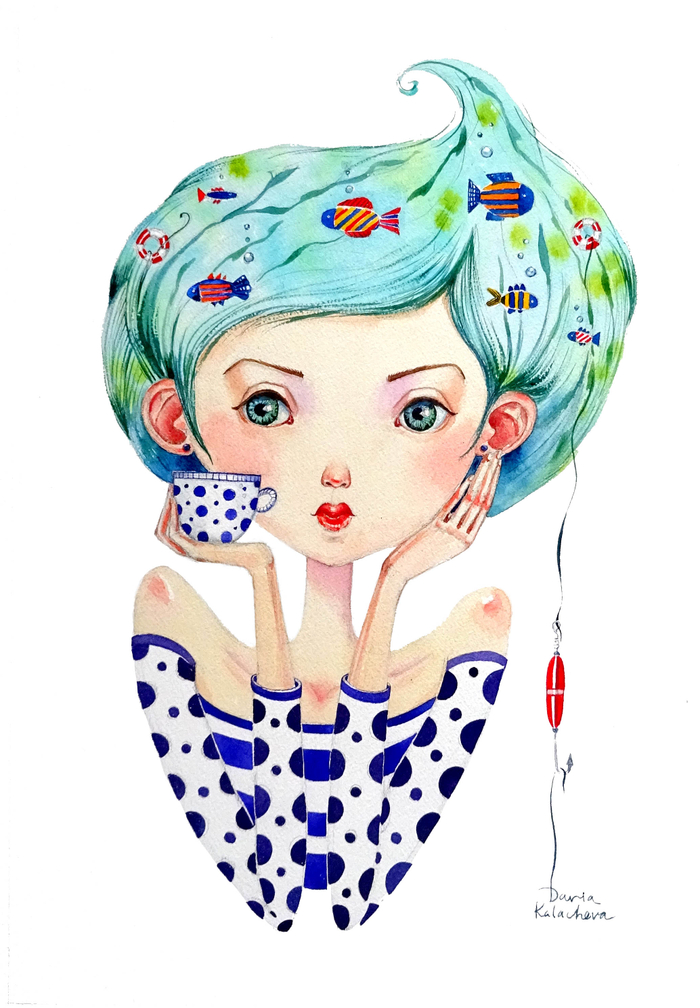 Только рыбки в моей голове...