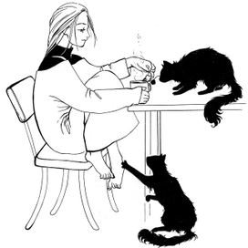 Утро, чай, коты )