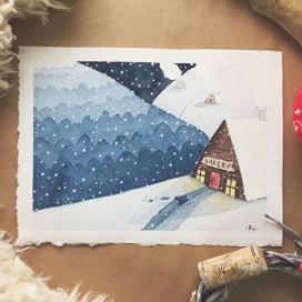 Пекарня в лесу