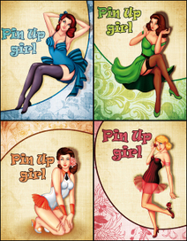 Серия "Pin Up girls"