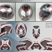 дизайн мотошлемов