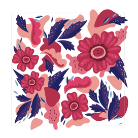 паттерн ЦВЕТЫ