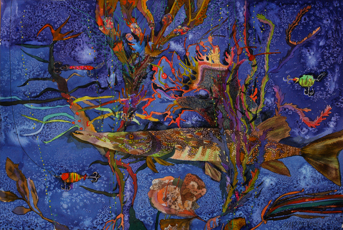 Щучка для шеф повара, 40х60см, 2014