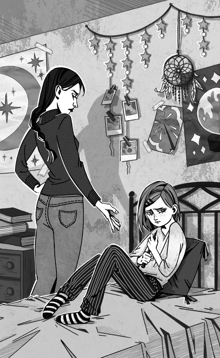 Иллюстрация к книге "Мужество Кэт Кемпбл"