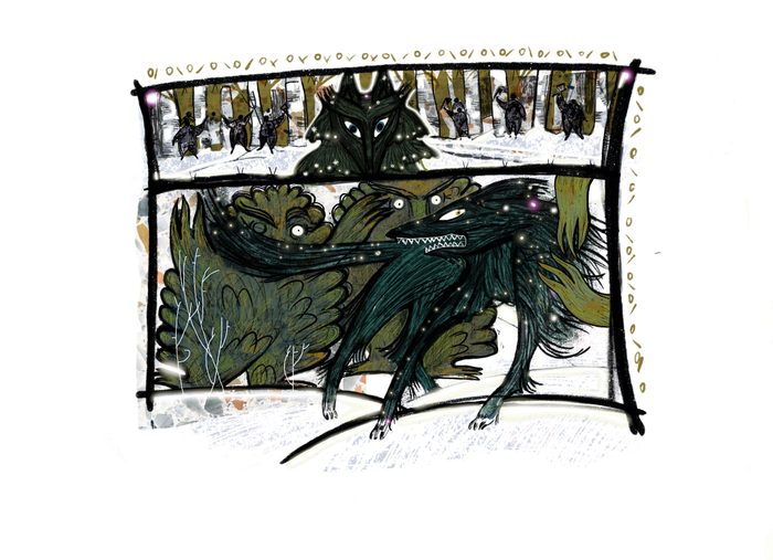 "Новогодние Волки" В.Рюхко