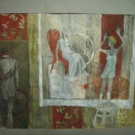 Иллюстрация к роману Х.Кортасара "Игра в классики"