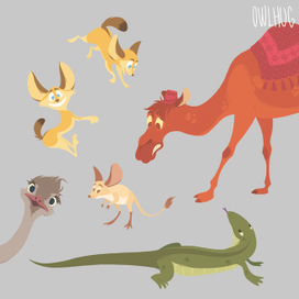 Разработка персонажей