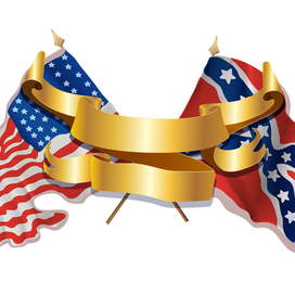 Флаги федерации и конфедерации америки. Гражданская война в США 