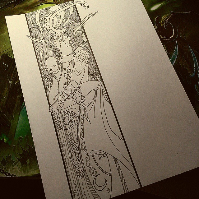 иллидан и Тиранда (варкрафт)