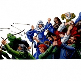 Иллюстрация к рассказам по истории Англии. Happy English.ru, издательство &quot;Титул&quot;