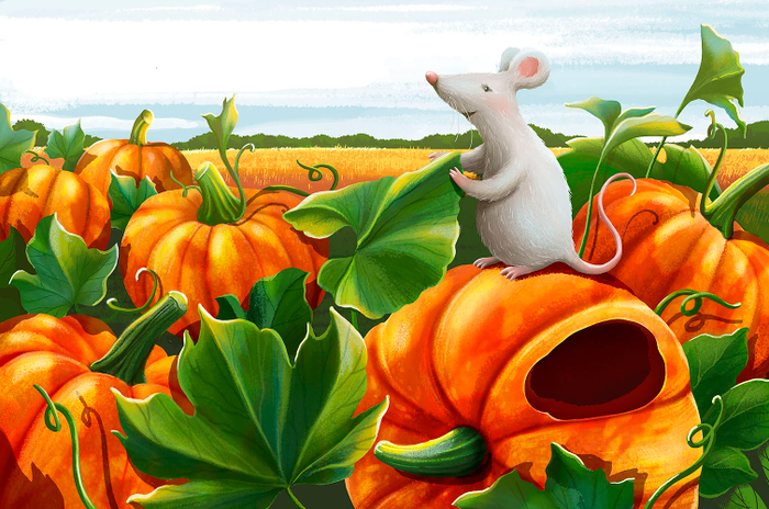 Как мышонок Мурик норку искал.