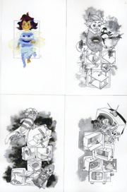 Сипсик. мелкая графика + титул