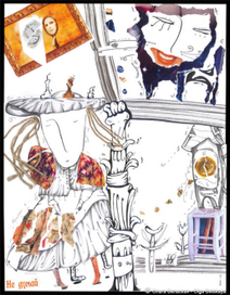 Девочка и кот