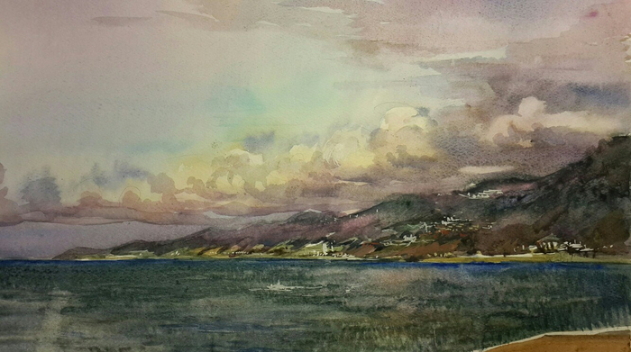 Вид на Дагомыс.