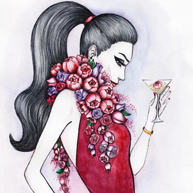 Леди в пионах