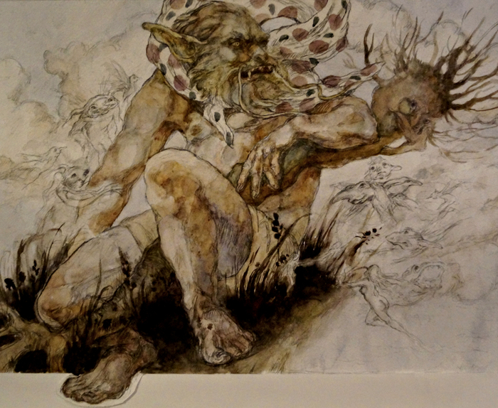 Иллюстрация к пьесе "Буря" В.Шекспира