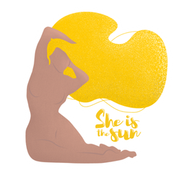 She is the sun