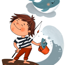 Кит. Мечта о большой рыбе.