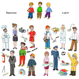 Тема " Люди и професии"