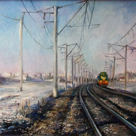 "Пути". 30х40. Х.м 2011