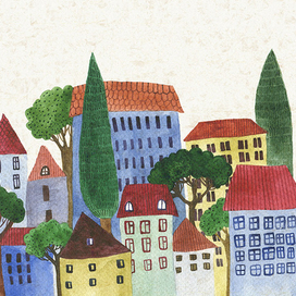 Любимый город.