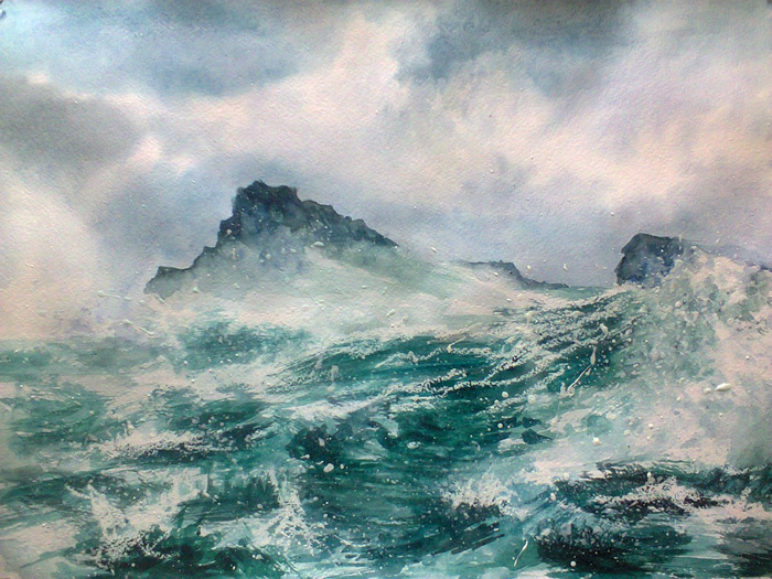 Море волнуется