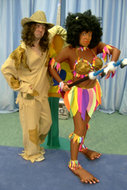 костюмы для детского праздника "Робинзон и Пятница"