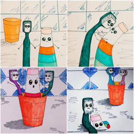 Мини история Зубной щетки