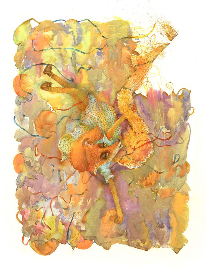 любопытная лиса