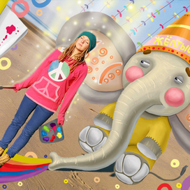 Желтый слон