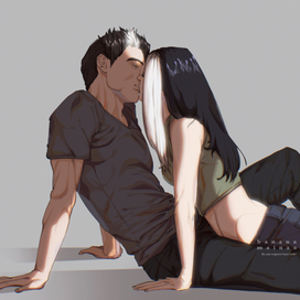 Иллюстрация по игре «Клуб Романтики»