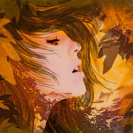 Осенний ветер...