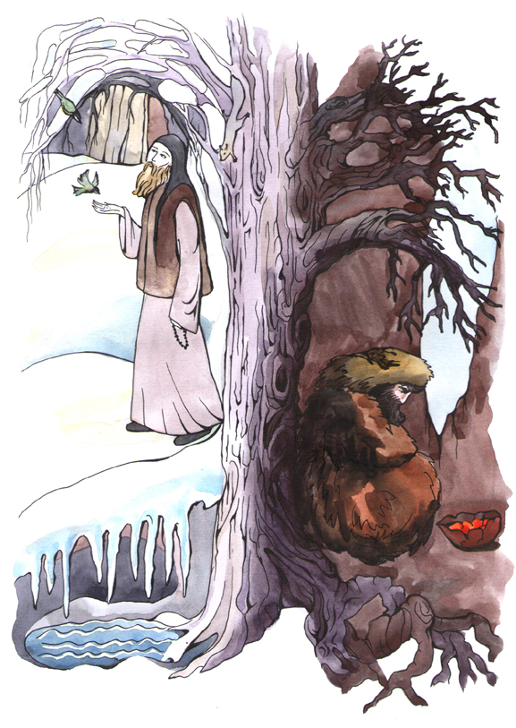 Иллюстрация к книге Л.Белогурова "Сказки моей бабушки"