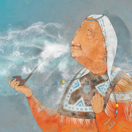 Сказка "Легенда о храбром богатыре Узоне и его возлюбленной Наюн"