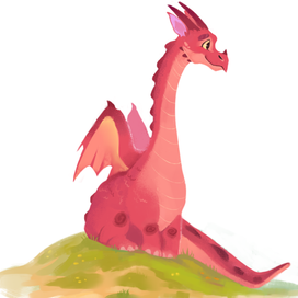 Розовый Дракон