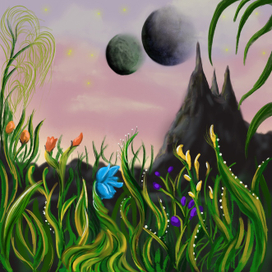 Планета пейзаж 