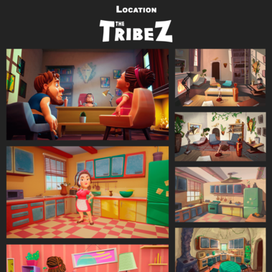 Локации для игры "Tribez"