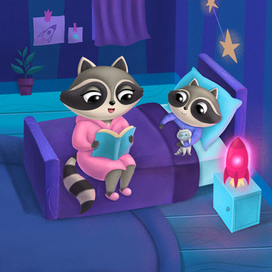 Маленький любитель космоса