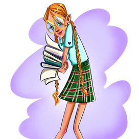 Самая умная девочка класса