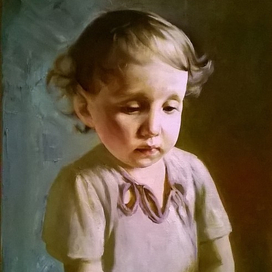 "Девочка с цветком". 2016