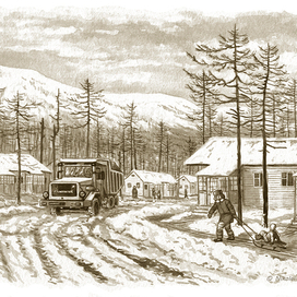 На краю столицы БАМа.