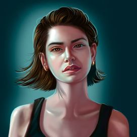 цифровой портрет